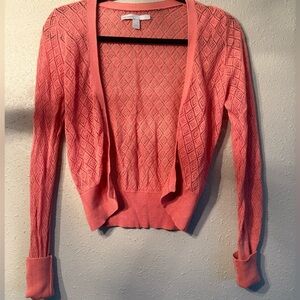 Old Navy Women's Coral Textured Cardigan